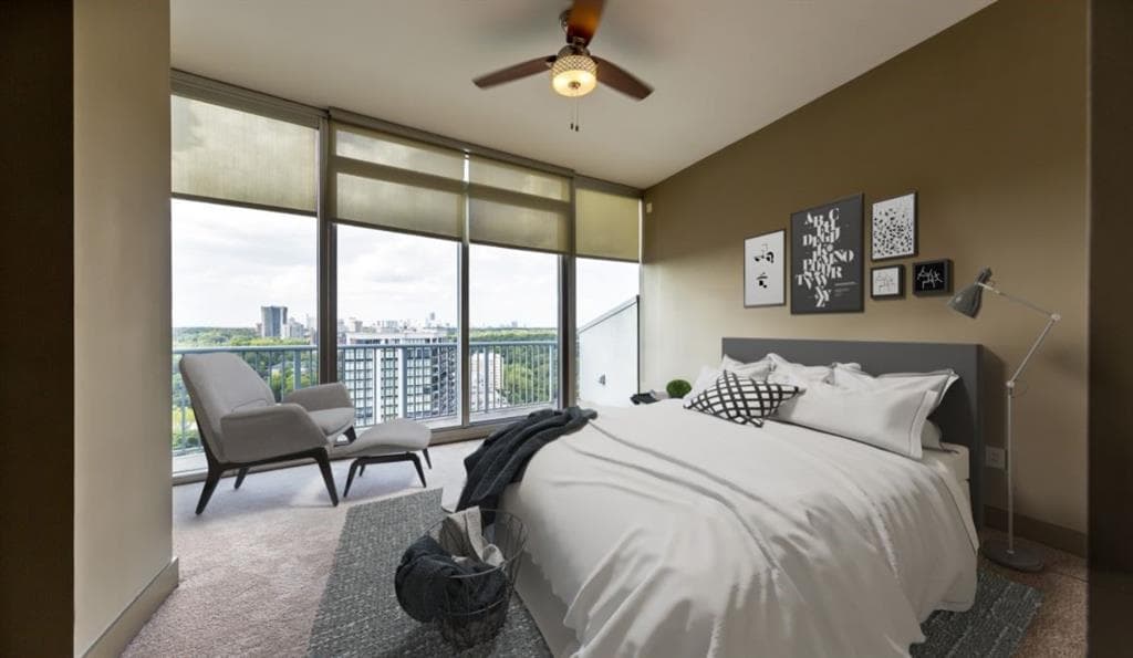 2 bedroom, 2 bathroom, 1,509 sq ft apartment for rent at 2171 Peachtree Road 1-602, Atlanta, GA 30309 for $2,930 a month — photo 6
