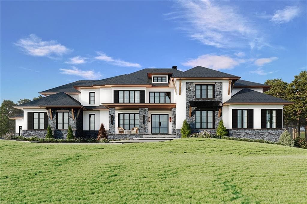 7 bedroom, 14 bathroom, 9,354 sq ft single family residence under contract at 16047 Manor Club Drive, Milton, GA 30004