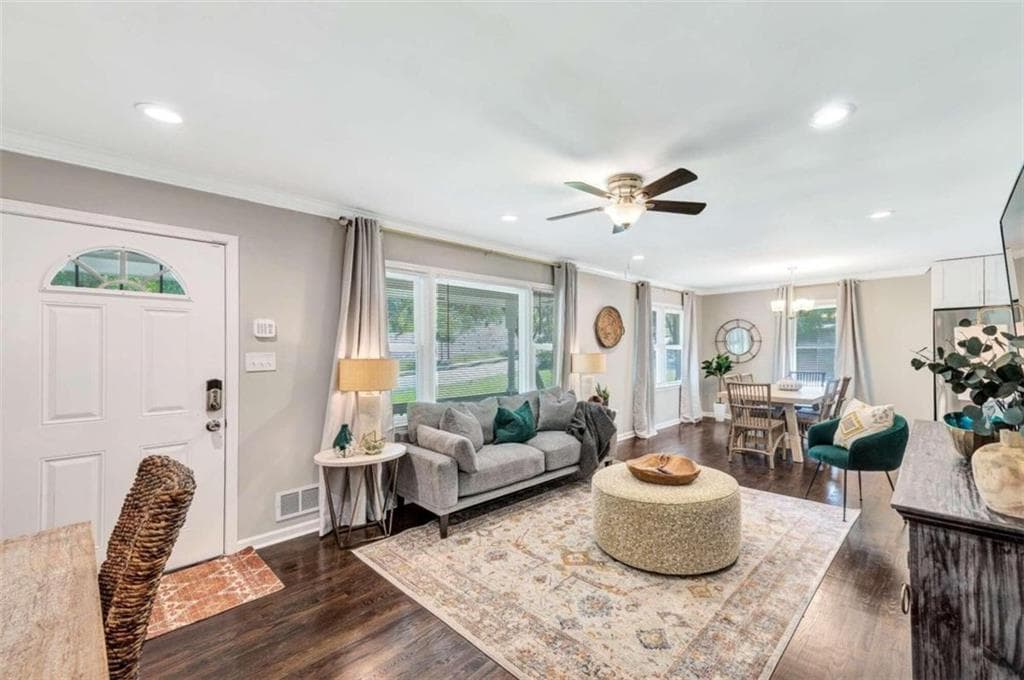 3 bedroom, 1 bathroom single family residence for rent at 1376 Sandtown Road, Marietta, GA 30008 for $3,750 a month — photo 2