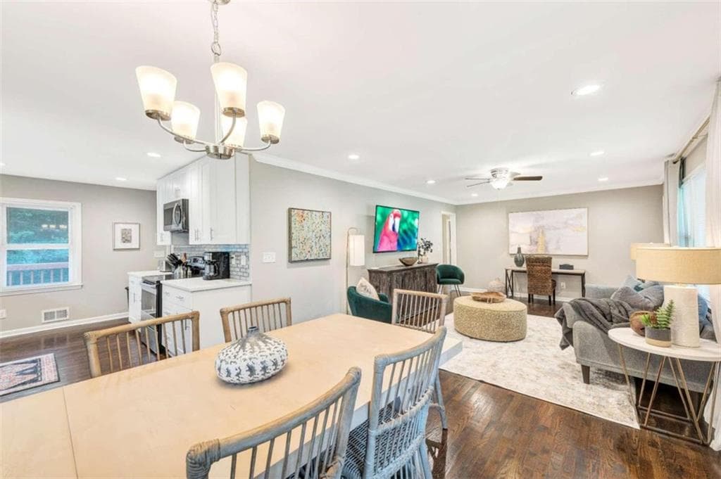 3 bedroom, 1 bathroom single family residence for rent at 1376 Sandtown Road, Marietta, GA 30008 for $3,750 a month — photo 8