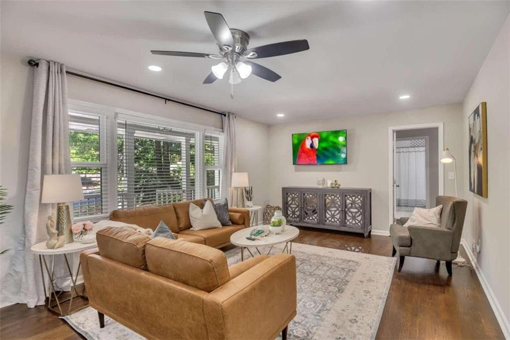 4 bedroom, 3 bathroom single family residence for rent at 1386 Sandtown Road, Marietta, GA 30008 for $5,250 a month — photo 1 of 23