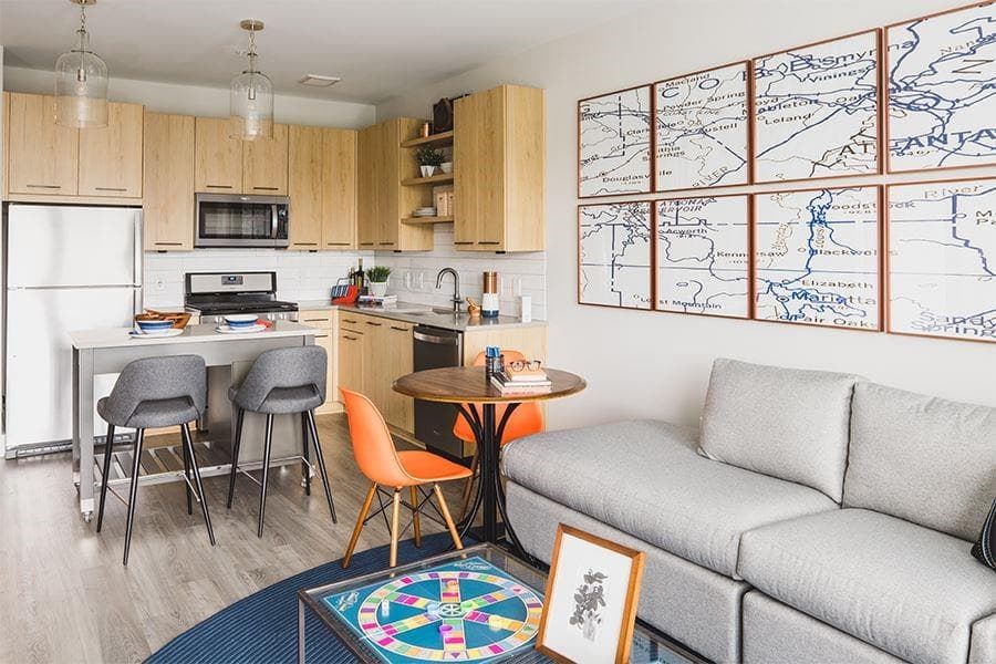 2 bedroom, 2 bathroom, 1,098 sq ft apartment for rent at 3205 Cumberland Boulevard 433, Atlanta, GA 30339 for $2,295 a month — photo 2