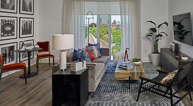 2 bedroom, 2 bathroom apartment for rent at 369 Centennial Olympic Park Drive 1503, Atlanta, GA 30313 for $2,469 a month — photo 1 of 22