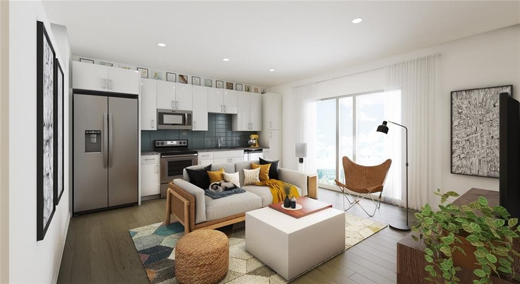 2 bedroom, 2 bathroom apartment for rent at 369 Centennial Olympic Park Drive 1503, Atlanta, GA 30313 for $2,469 a month — photo 4