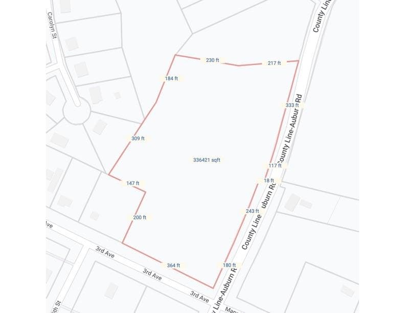 unimproved land for sale at 44 County Line Auburn Road, Auburn, GA 30011