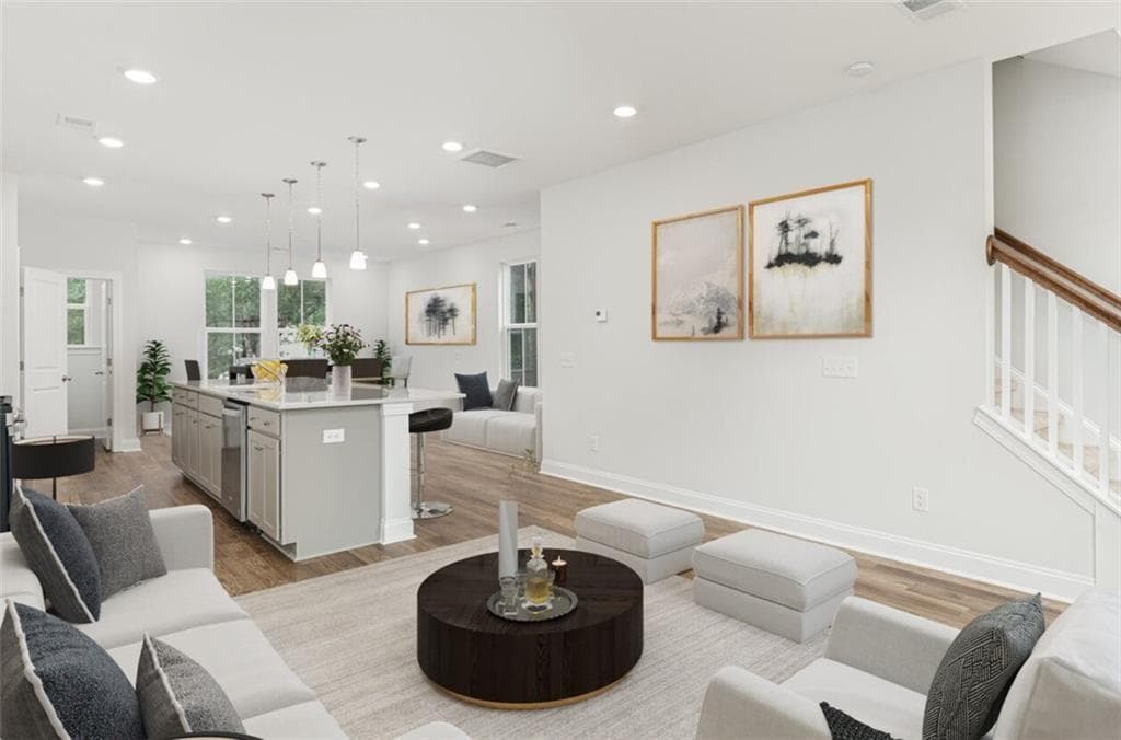 3 bedroom, 3 bathroom, 1,946 sq ft townhouse under contract at 98 Werner Brook Way, Atlanta, GA 30354 — photo 2