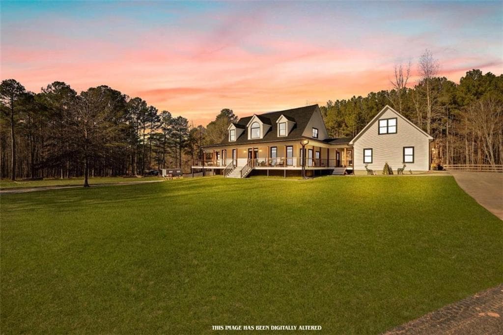 5 bedroom, 4 bathroom single family residence sold at 401 County Line Road, Fayetteville, GA 30215