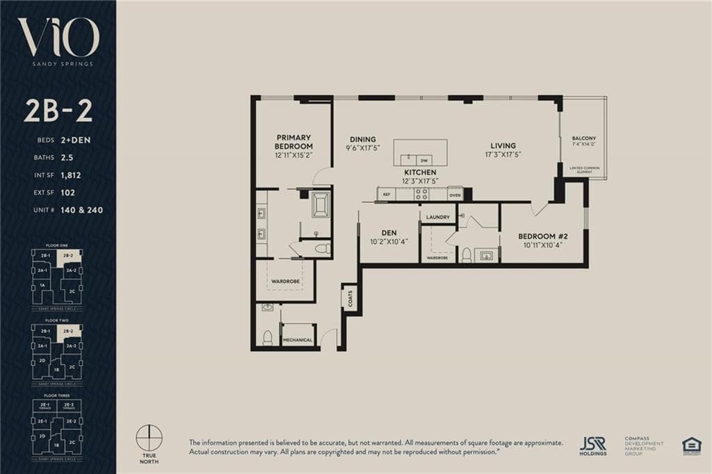 2 bedroom, 3 bathroom, 1,812 sq ft condominium under contract at 318 Sandy Springs Circle 240, Atlanta, GA 30328 — photo 9
