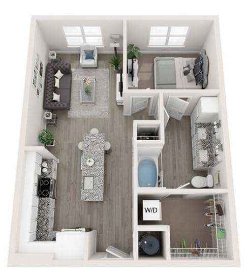1 bedroom, 1 bathroom, 720 sq ft apartment for rent at 1600 Ronald Reagan Boulevard 01-6310, Cumming, GA 30041 for $1,520 a month — photo 8