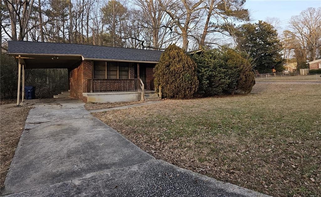 3 bedroom, 2 bathroom, 1,050 sq ft single family residence sold at 3450 Pine Forest Drive, Atlanta, GA 30354