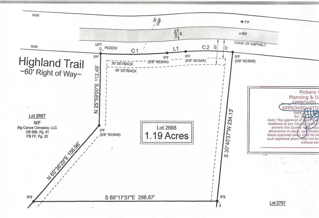 single family residence for sale at 2668 Highland Trail, Big Canoe, GA 30143