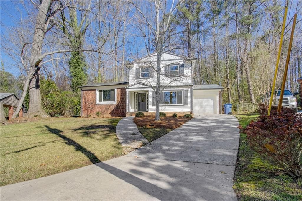 4 bedroom, 2 bathroom, 2,332 sq ft single family residence sold at 875 Eleanor Court, Atlanta, GA 30318