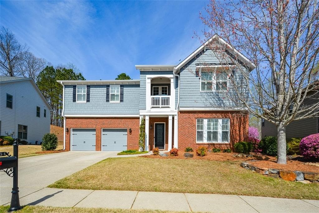 4 bedroom, 4 bathroom, 3,898 sq ft single family residence sold at 334 Melrose Circle, Woodstock, GA 30188