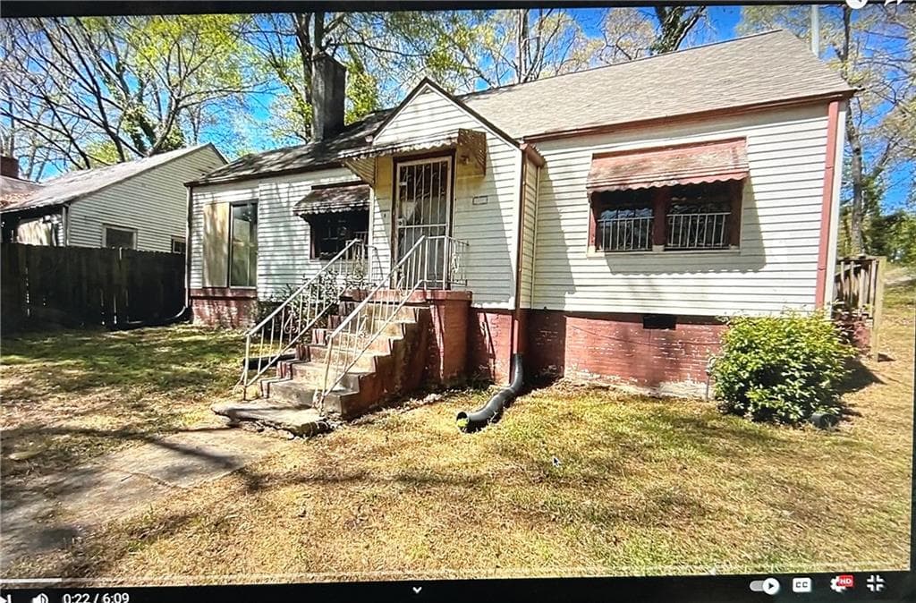 3 bedroom, 1 bathroom single family residence sold at 2131 Donald Lee Hollowell Parkway, Atlanta, GA 30318