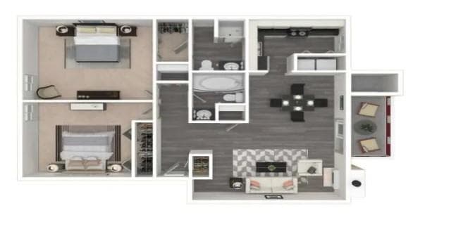 2 bedroom, 2 bathroom, 1,007 sq ft apartment for rent at 1067 Pitts Road 1030_B, Sandy Springs, GA 30350 for $1,379 a month — photo 9