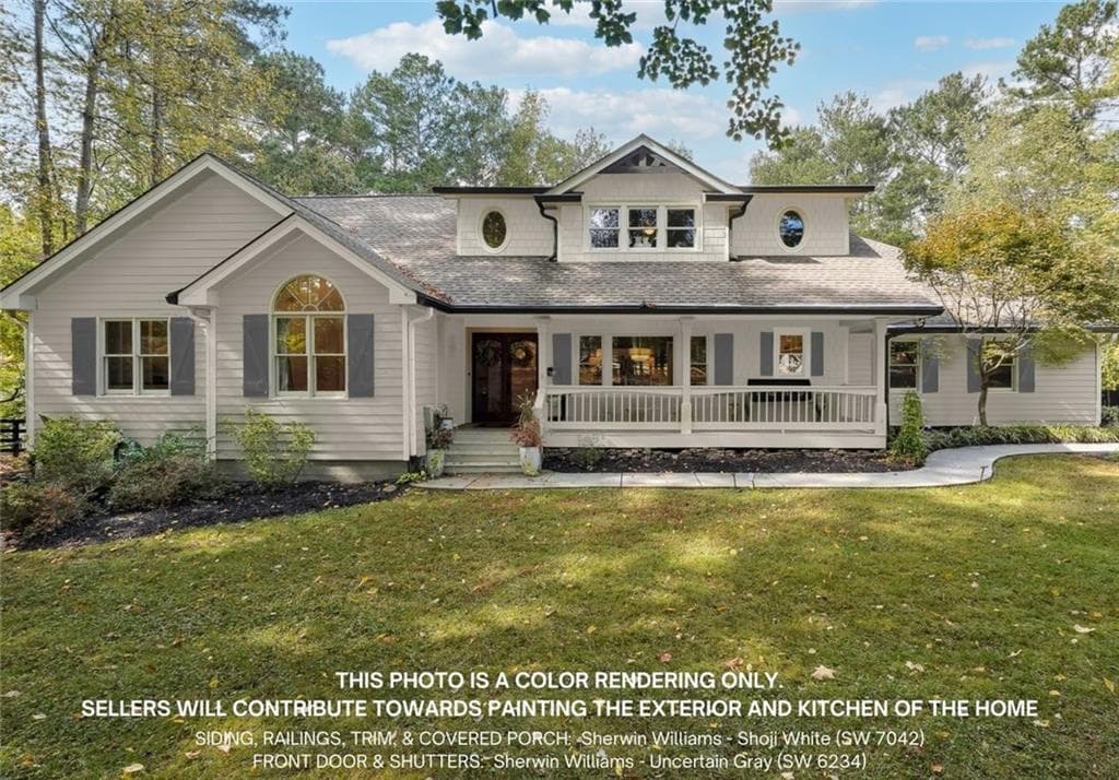 8 bedroom, 6 bathroom single family residence sold at 1199 Old Lathemtown Road, Canton, GA 30115