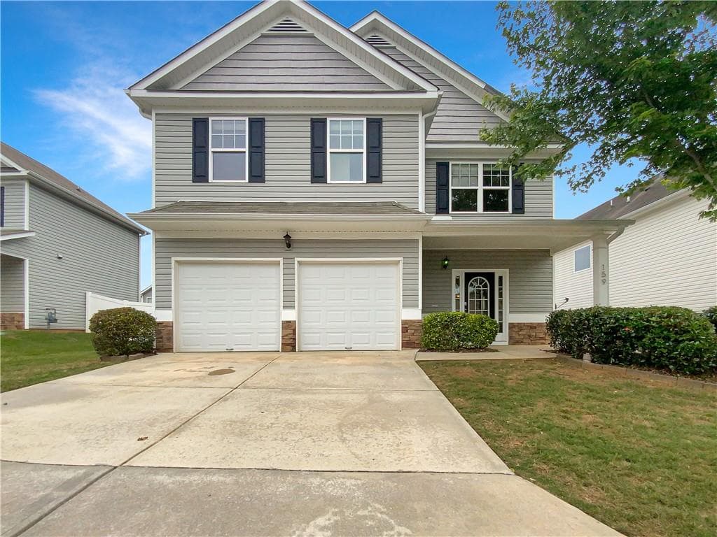 4 bedroom, 3 bathroom single family residence sold at 159 High Point Way,, Hiram, GA 30141
