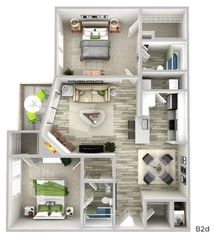 2 bedroom, 2 bathroom, 1,082 sq ft apartment for rent at 100 Dunwoody Gables Drive 2D-212, Dunwoody, GA 30338 for $1,752 a month — photo 10