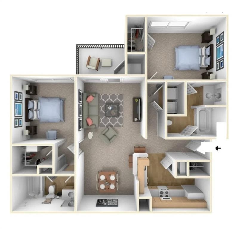 2 bedroom, 2 bathroom, 1,051 sq ft apartment for rent at 50 Greenleaf Road 530, Conyers, GA 30013 for $1,353 a month — photo 10