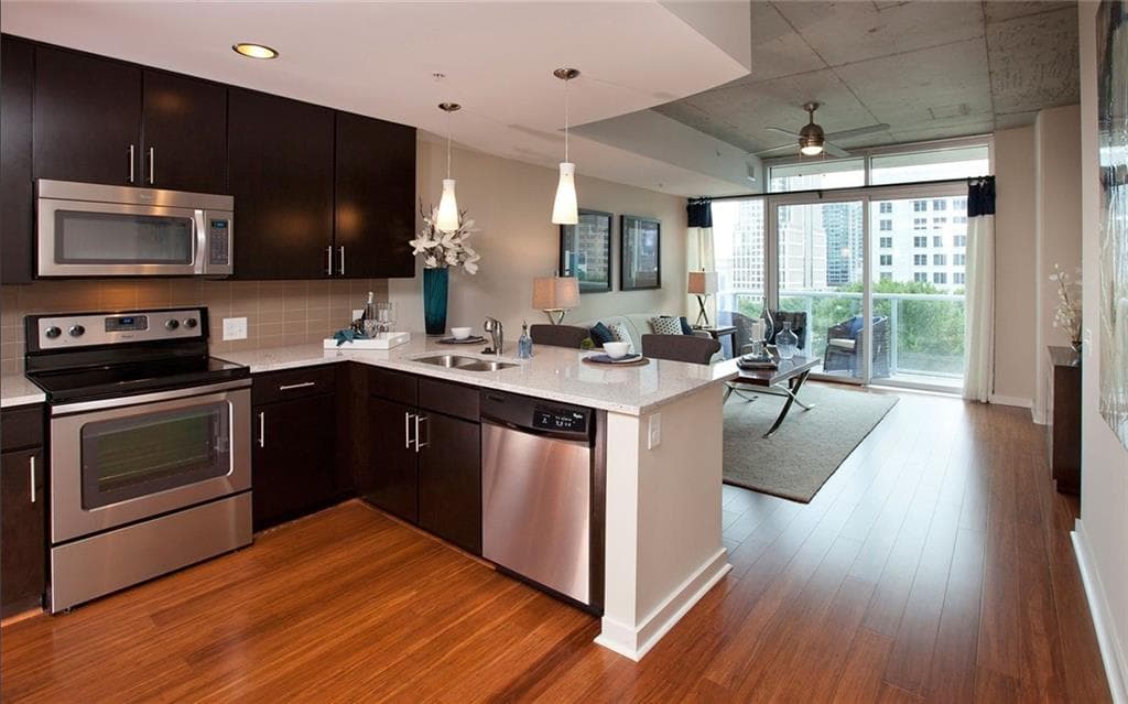 2 bedroom, 2 bathroom apartment for rent at 77 12th Street 0705, Atlanta, GA 30309 for $2,938 a month — photo 4