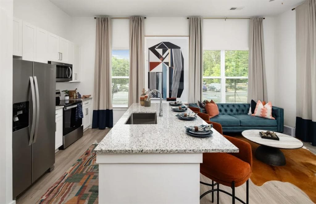 2 bedroom, 2 bathroom, 1,104 sq ft apartment for rent at 3025 Woodward Crossing Boulevard 1348, Buford, GA 30519 for $2,076 a month — photo 1 of 31