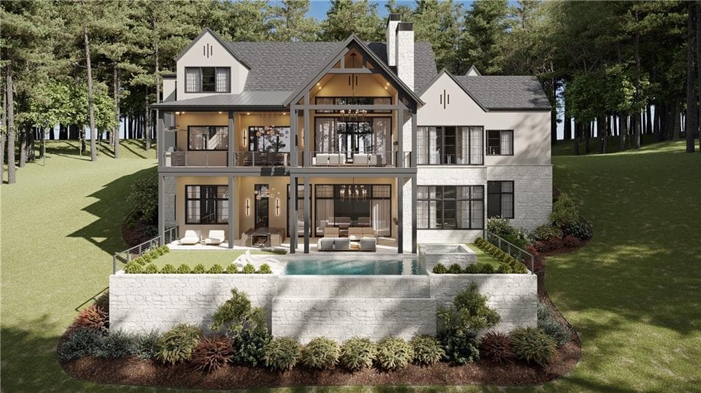 6 bedroom, 7 bathroom, 6,764 sq ft single family residence for sale at 841 Woodvale Point, Suwanee, GA 30024 — photo 2