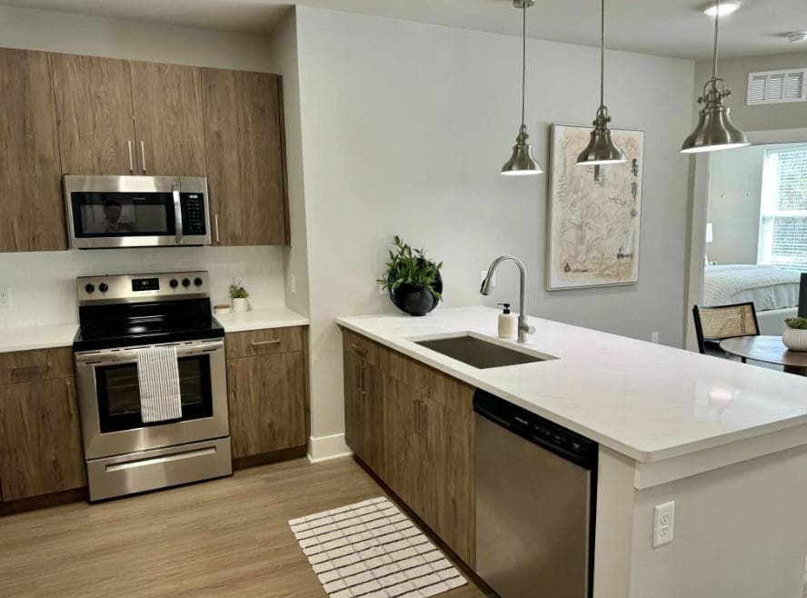 2 bedroom, 2 bathroom, 1,177 sq ft apartment for rent at 2000 James Jackson Parkway 1123, Atlanta, GA 30318 for $2,230 a month — photo 2