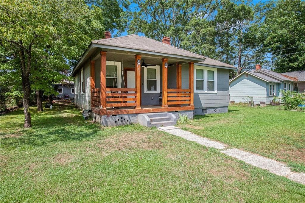 3 bedroom, 1 bathroom, 1,452 sq ft single family residence sold at 483 Clearwater Street, Rockmart, GA 30153
