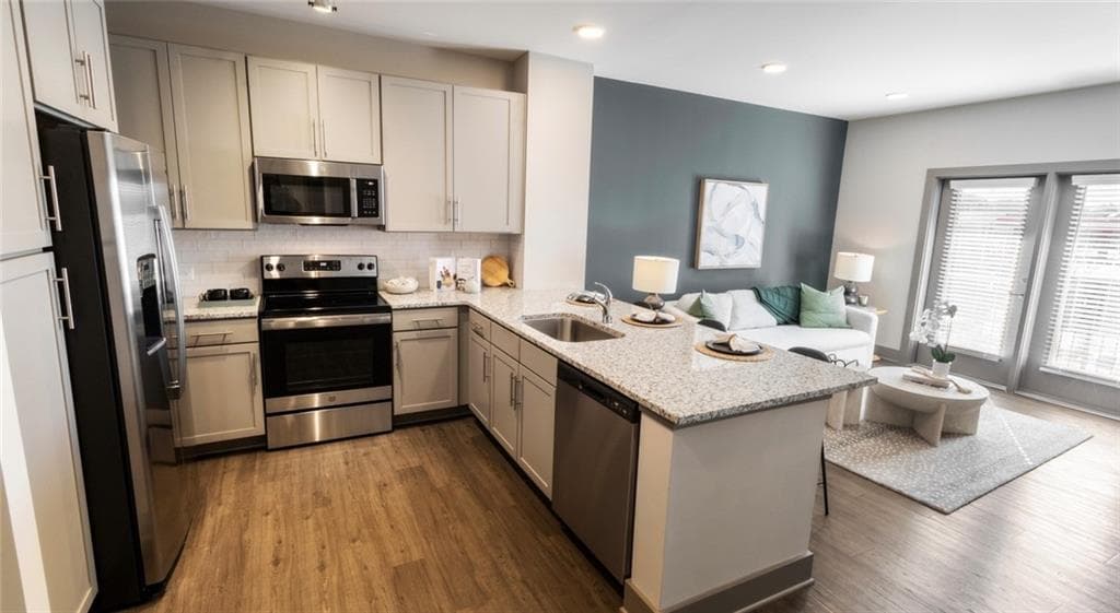 1 bedroom, 1 bathroom, 739 sq ft apartment for rent at 6885 Jimmy Carter Boulevard 417, Norcross, GA 30071 for $1,745 a month — photo 1 of 25
