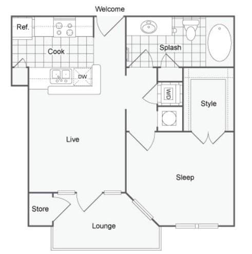 1 bedroom, 1 bathroom, 742 sq ft apartment for rent at 3001 North East Expressway 2311, Atlanta, GA 30341 for $1,346 a month — photo 10