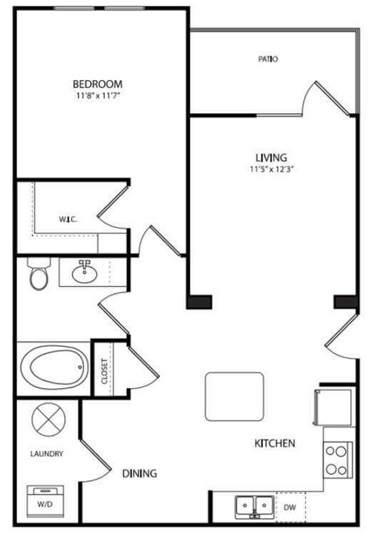 1 bedroom, 1 bathroom, 777 sq ft apartment for rent at 30 Laurel Canyon Village Circle 4309, Canton, GA 30114 for $1,444 a month — photo 8