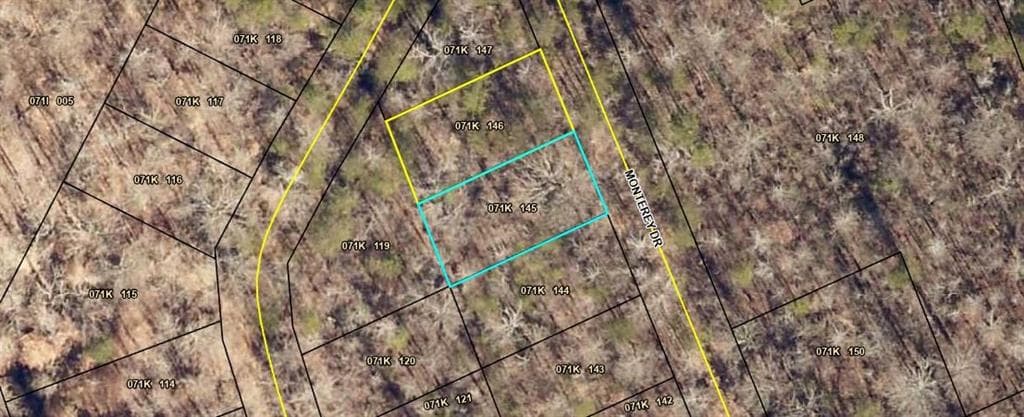 unimproved land for sale at 40 Monterey Drive, Martin, GA 30557