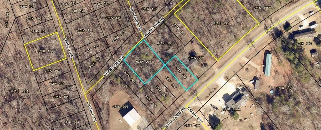unimproved land for sale at 1041 N Holcomb Drive, Martin, GA 30557