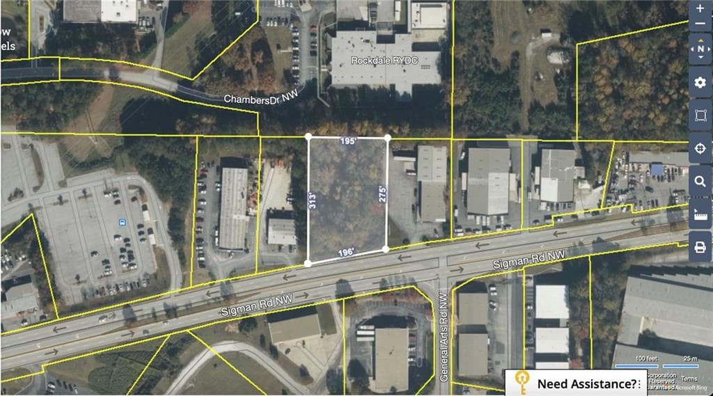 unimproved land for sale at 2095 SIGMAN Road, Conyers, GA 30012 — photo 2
