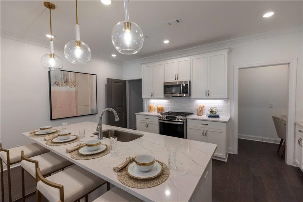 1 bedroom, 2 bathroom condominium sold at 3810 Osprey Ridge Road 222, Peachtree Corners, GA 30092