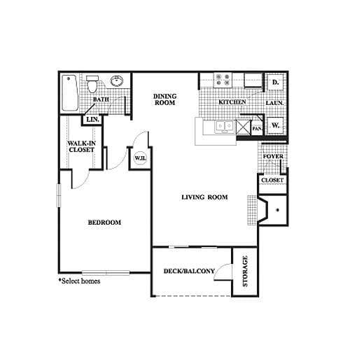 1 bedroom, 1 bathroom, 767 sq ft apartment for rent at 100 Ashford Gables Drive 8A-110, Dunwoody, GA 30338 for $1,370 a month — photo 9
