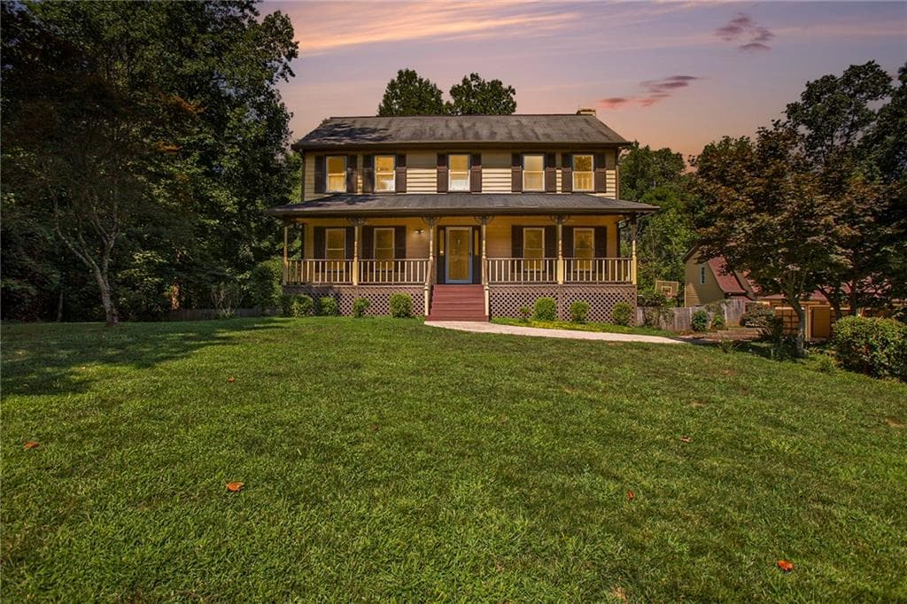4 bedroom, 3 bathroom, 4,348 sq ft single family residence sold at 309 Old Mill Cove, Woodstock, GA 30188