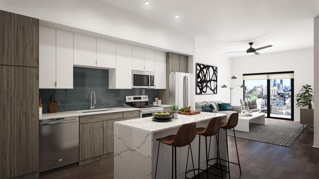 1 bedroom, 1 bathroom, 770 sq ft apartment for rent at 1777 Peachtree Street 508, Atlanta, GA 30309 for $2,189 a month — photo 6