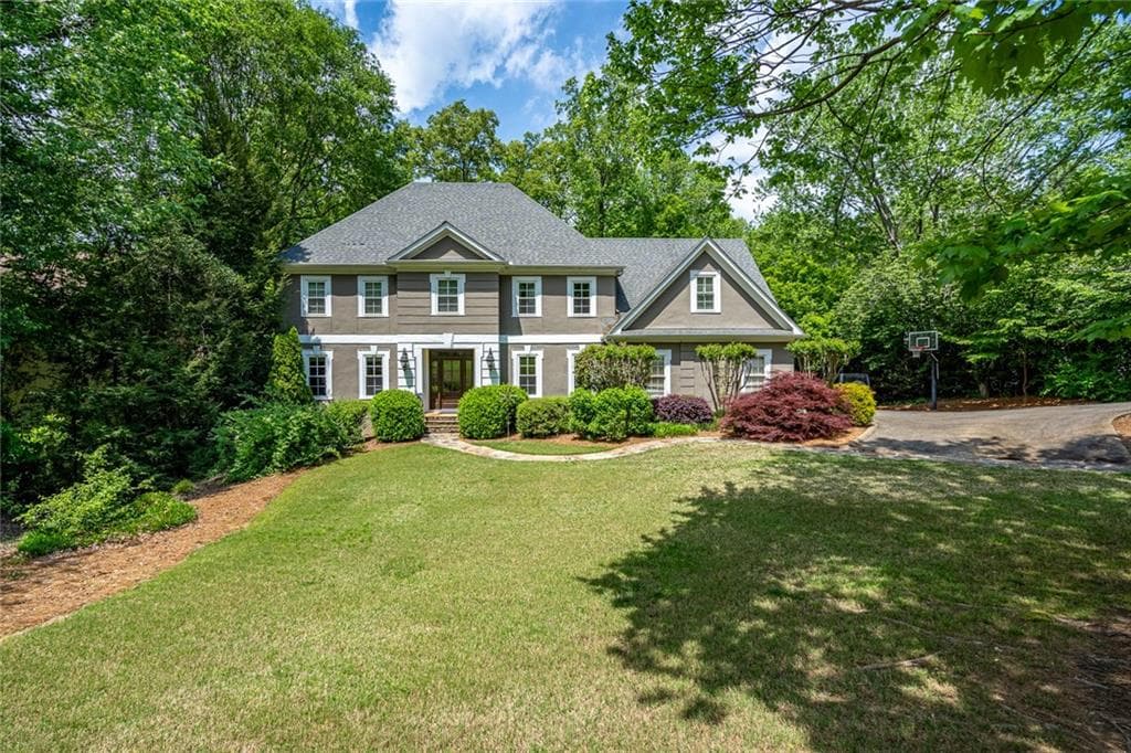 6 bedroom, 6 bathroom, 5,984 sq ft single family residence sold at 300 Sologne Court, Atlanta, GA 30327