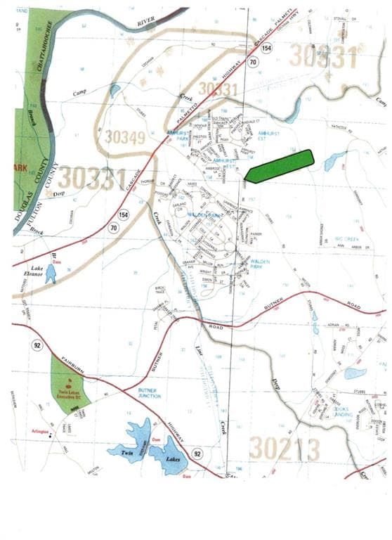 unimproved land for sale at 2980 Oxford Road, South Fulton, GA 30349 — photo 3