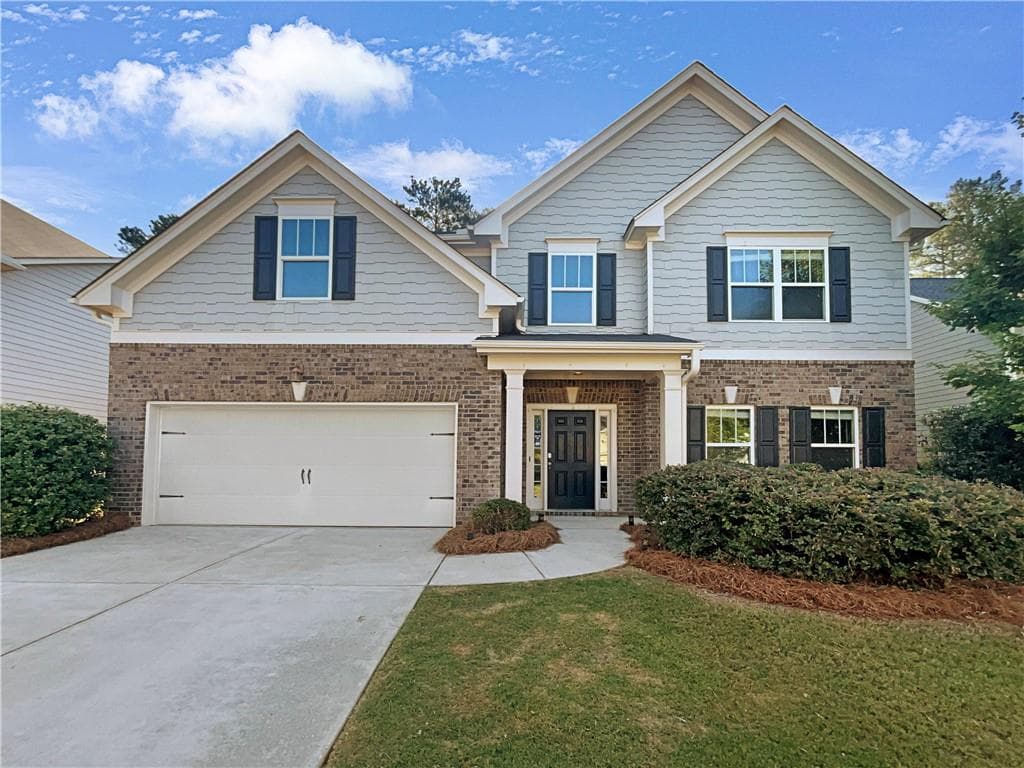 5 bedroom, 3 bathroom single family residence sold at 323 Hamilton Way, Canton, GA 30115
