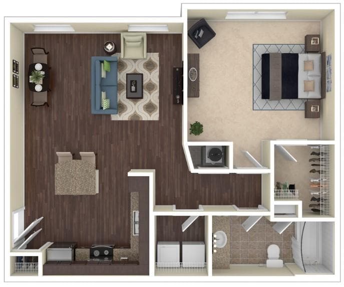 1 bedroom, 1 bathroom, 902 sq ft apartment for rent at 2158 Cumberland Parkway 12407, Atlanta, GA 30339 for $1,468 a month — photo 10