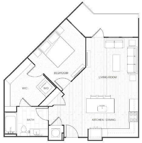 1 bedroom, 1 bathroom, 718 sq ft apartment for rent at 397 N Central Avenue 2307, Hapeville, GA 30354 for $1,719 a month — photo 3