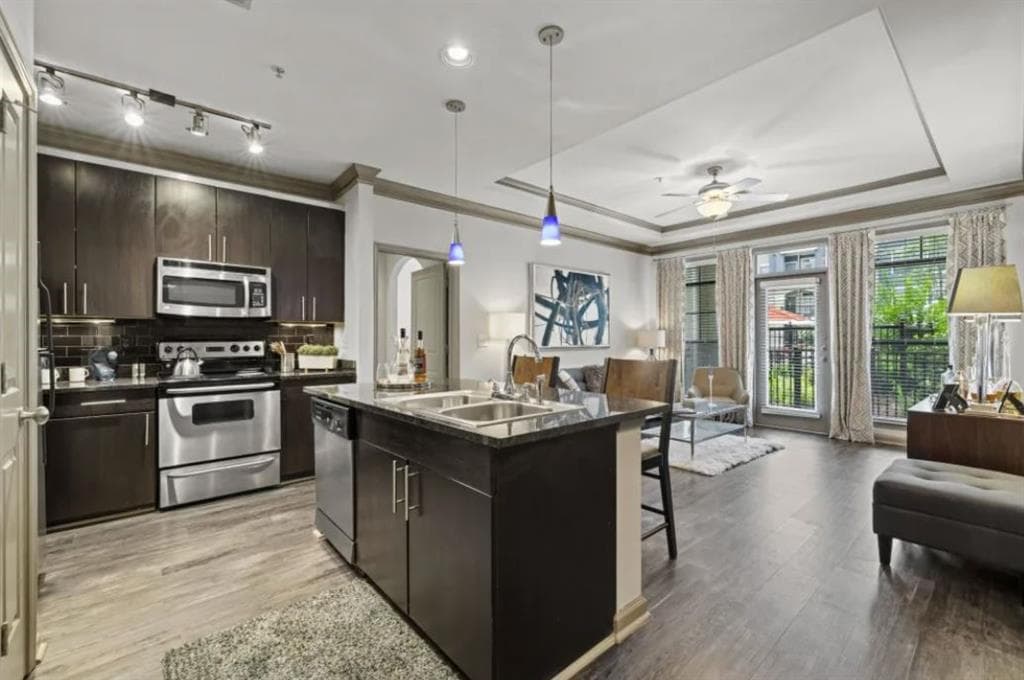 1 bedroom, 1 bathroom, 733 sq ft apartment for rent at 415 Armour Drive 08407, Atlanta, GA 30324 for $1,569 a month — photo 1 of 23