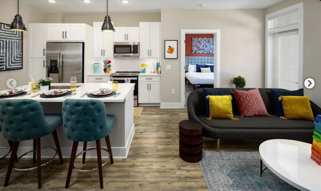 2 bedroom, 2 bathroom, 946 sq ft apartment for rent at 100 Fulton Street 3101, Atlanta, GA 30312 for $1,730 a month — photo 3