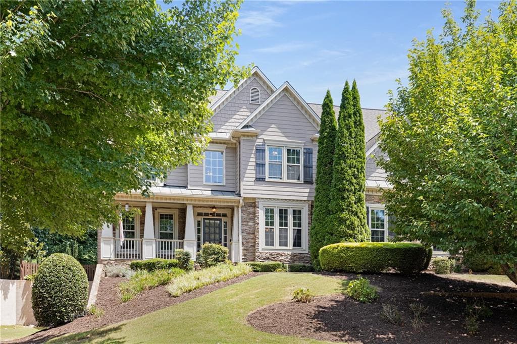 5 bedroom, 5 bathroom, 4,435 sq ft single family residence sold at 801 Golden Wood Trace, Canton, GA 30114