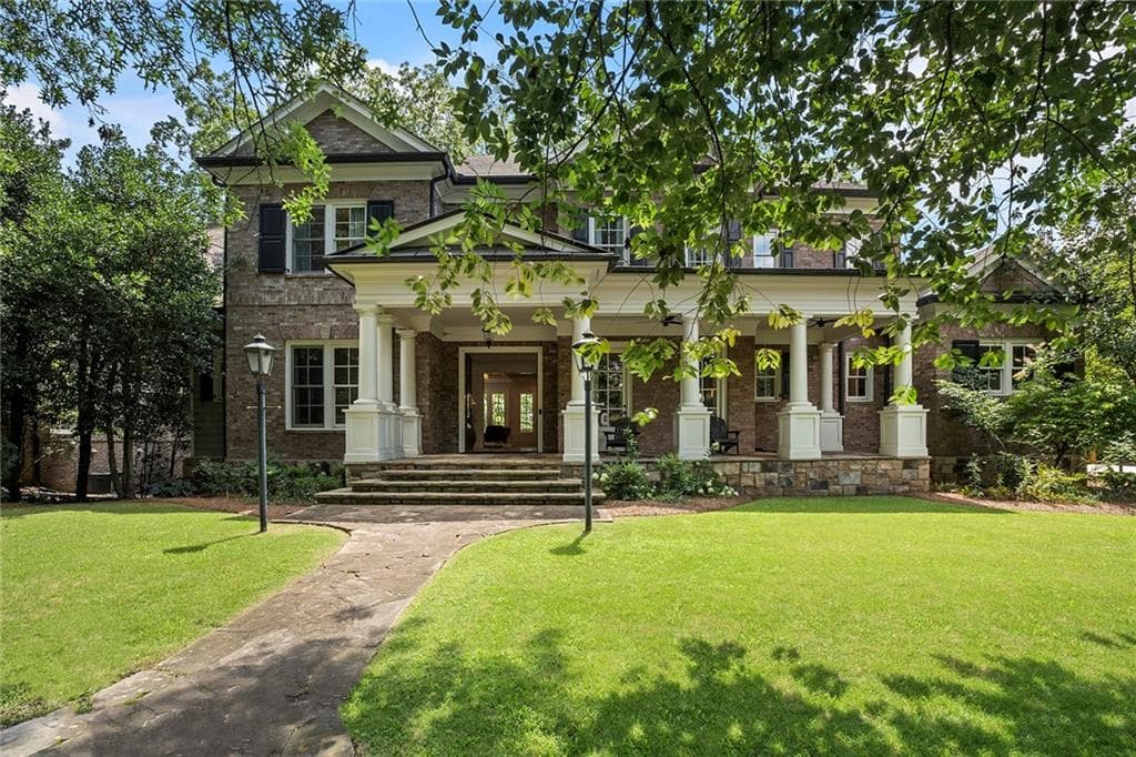 7 bedroom, 7 bathroom single family residence sold at 1750 Doncaster Drive, Atlanta, GA 30309