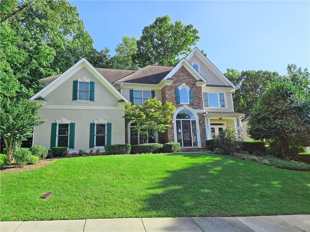6 bedroom, 5 bathroom single family residence sold at 1340 Hillcrest Heights, Alpharetta, GA 30005