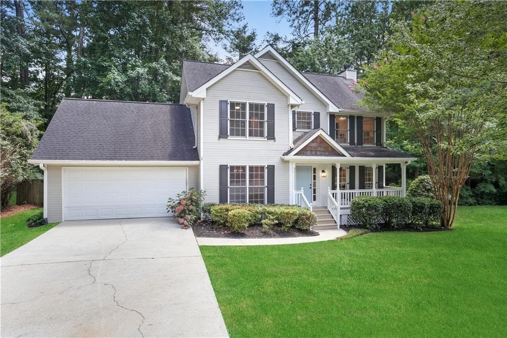 3 bedroom, 3 bathroom, 2,016 sq ft single family residence sold at 342 Pebble Trail, Alpharetta, GA 30009