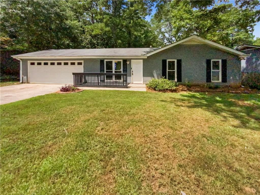 3 bedroom, 2 bathroom single family residence sold at 2999 Raintree Drive, Conyers, GA 30094